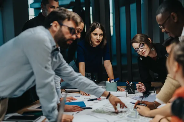 People planning in an office